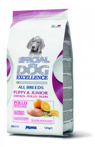 Special Dog Excellence Puppy and Junior Csirke 1.5kg