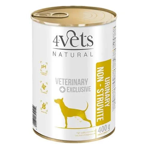 4VETS Natural Veterinary Exclusive Húgyúti Betegségben Szenvedő Kutyáknak 400g
