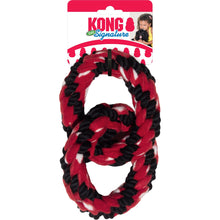 Dog toy KONG® Signature Rope Double Ring Tug