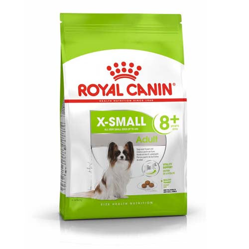 Royal Canin X-Small Adult 8+ Száraztáp Kisméretű Idősödő Kutyáknak 1.5kg