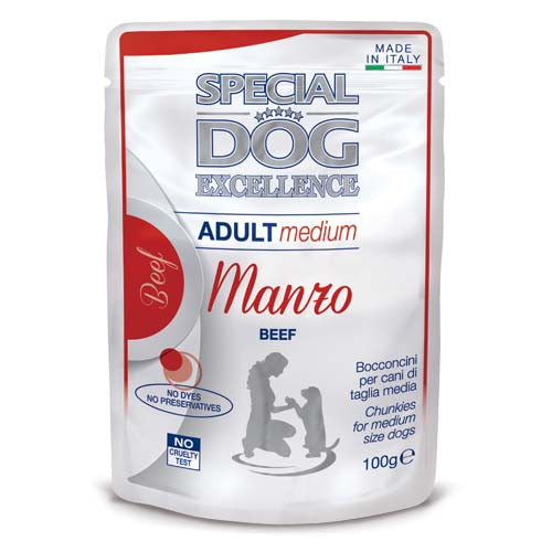 Special Dog Excellence Alutasak Medium Adult Marha 100g