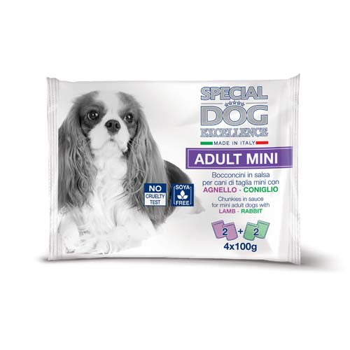 Special Dog Excellence Alutasak Mini Adult Bárány/Nyúl Multipack 4x100g