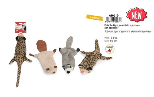 Sípoló Plüss Állat 56cm