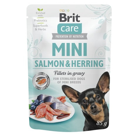 Brit Care Mini Salmon & Herring 85g