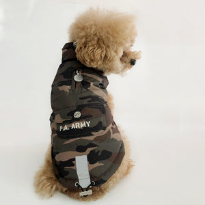 Puppy Angel(R) Army™ Barmy Military Pocket Padding Vest