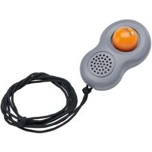Clicker with lanyard and finger loop