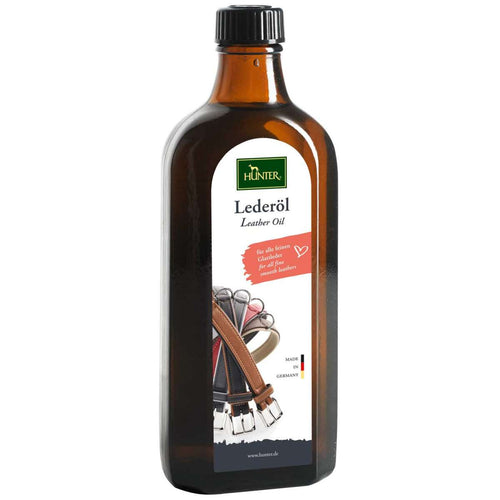 Leather care oil